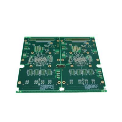 Υψηλής συχνότητας TG HDI PCB Board με τρύπα τρύπωσης λέιζερ 0,07 mm, πλάτος γραμμής 0,04 mm και πλάτος BGA 0,3 mm για εφαρμογές διασύνδεσης υψηλής πυκνότητας