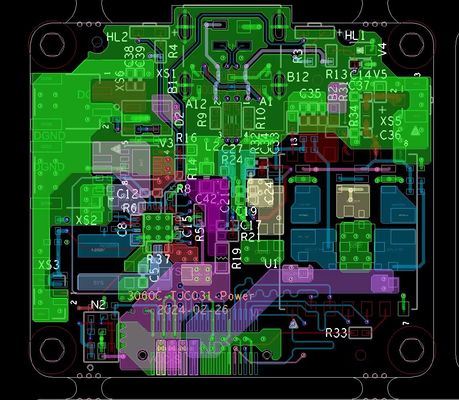 2-48 Πίνακας PCB πολυεπίπεδου πολυεπίπεδου ακρίβειας στρώματος με αναλογία όψεων 20 1